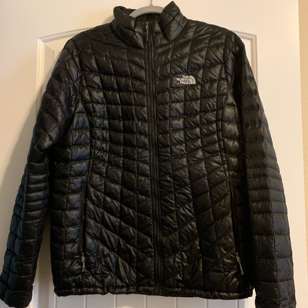 The North Face Black Puffy Coat